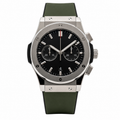 Classic Green Chronograph Watch