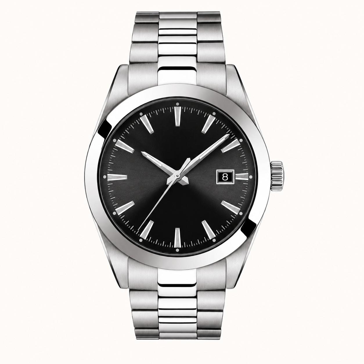 Classic Steel Automatic Watch 40mm