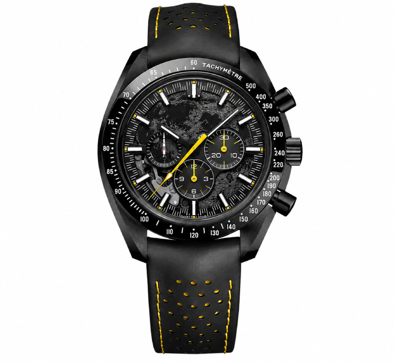 Black Ceramic Chronograph Watch